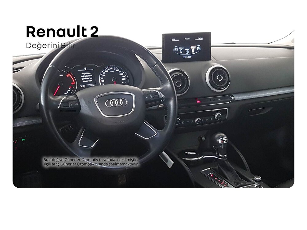 audi, a3, sportback 1.6 tdı ambiente s-tronic, otomatik, dizel 2.el otomobil | renault2 11