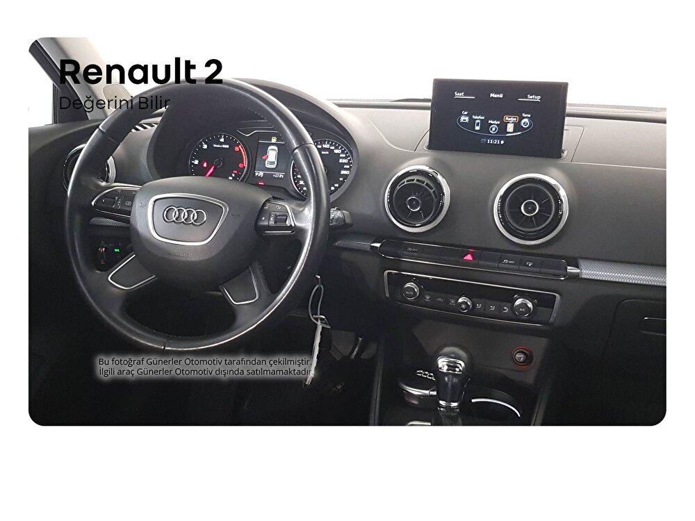 audi, a3, sportback 1.6 tdı ambiente s-tronic, otomatik, dizel 2.el otomobil | renault2 13