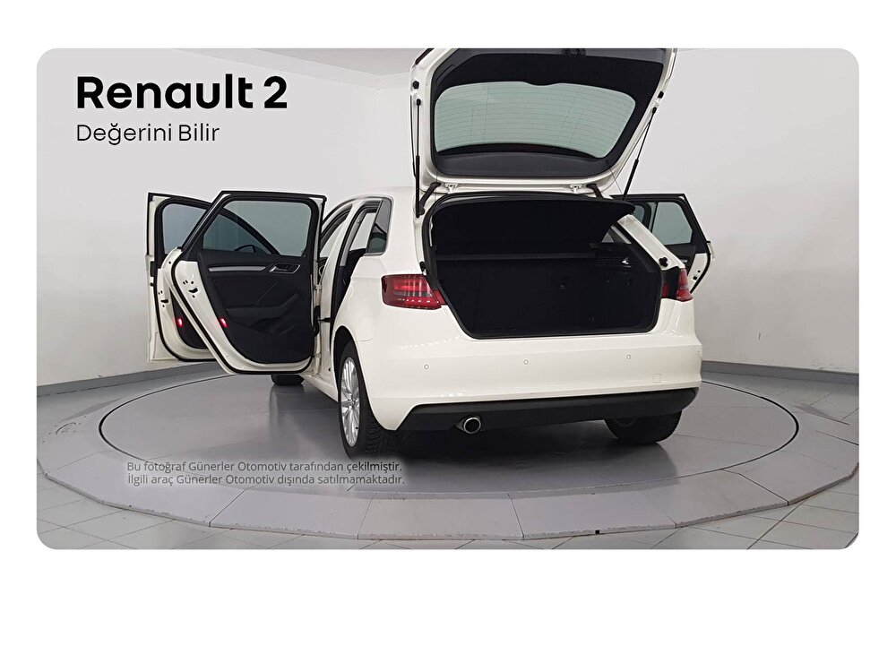 audi, a3, sportback 1.6 tdı ambiente s-tronic, otomatik, dizel 2.el otomobil | renault2 8