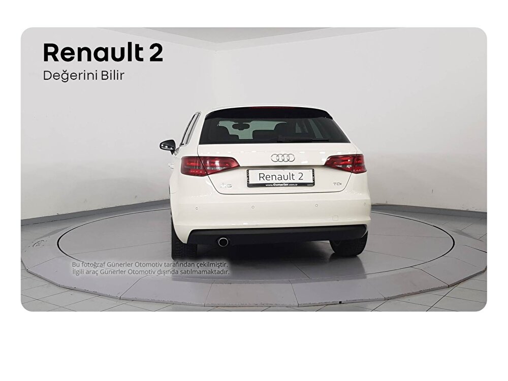 audi, a3, sportback 1.6 tdı ambiente s-tronic, otomatik, dizel 2.el otomobil | renault2 4