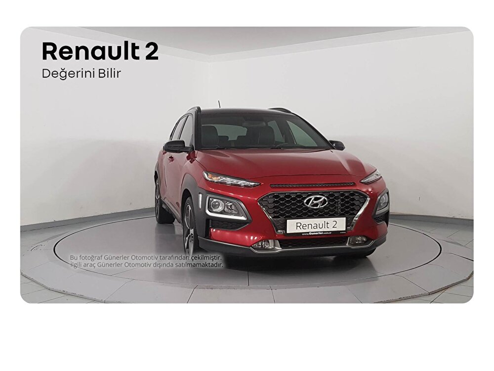 Hyundai, Kona, SUV 1.6 T-GDI Elite Smart Çift Renk DCT, Otomatik, Benzin 2. el otomobil | Renault 2 Mobile