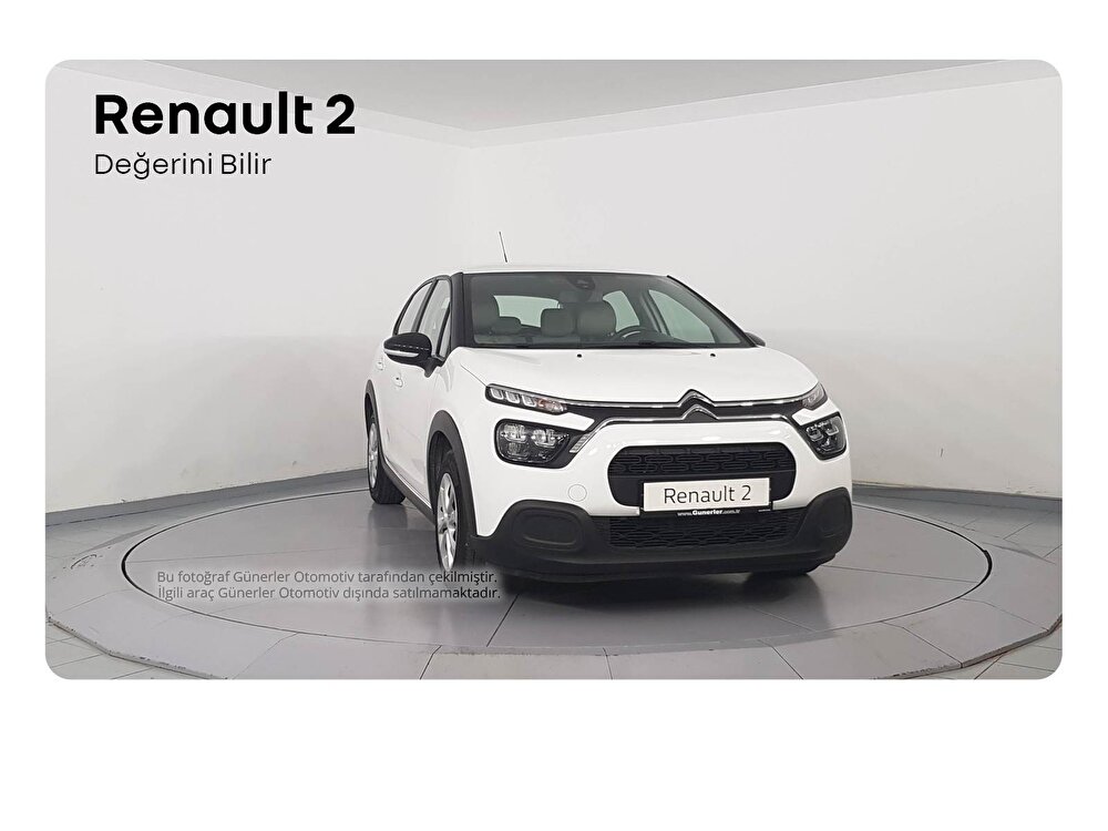 Citroen, C3, Hatchback 1.2 PureTech Feel, Manuel, Benzin 2. el otomobil | Renault 2 Mobile