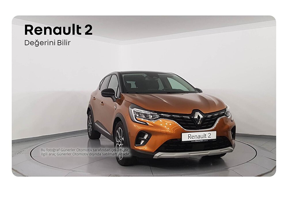 Renault, Captur, Crossover 1.3 TCe Icon EDC, Otomatik, Benzin 2. el otomobil | Renault 2 Mobile